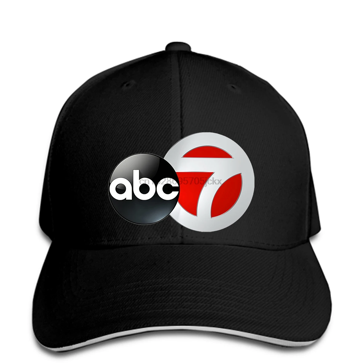 Бейсбольная кепка с логотипом телевизионной станции Abc 7 Tv Channel