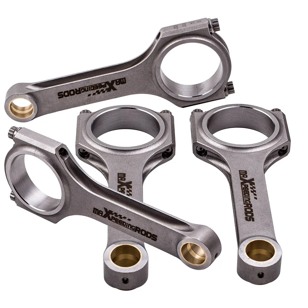 4340 Connecting Rods Conrods for Audi S3 A3 A4 A6 TT 1.8T VW Golf Gti 225 2.0 16V 20V 144mm Floating Shot Peen Crankshaft | Автомобили и