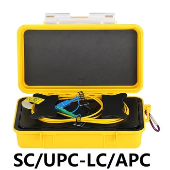 

OTDR Launch Cable SC/UPC-LC/APC Fiber Box 500m 1KM 2KM OTDR Dead Zone Eliminator Singlemode 9/125um G652D
