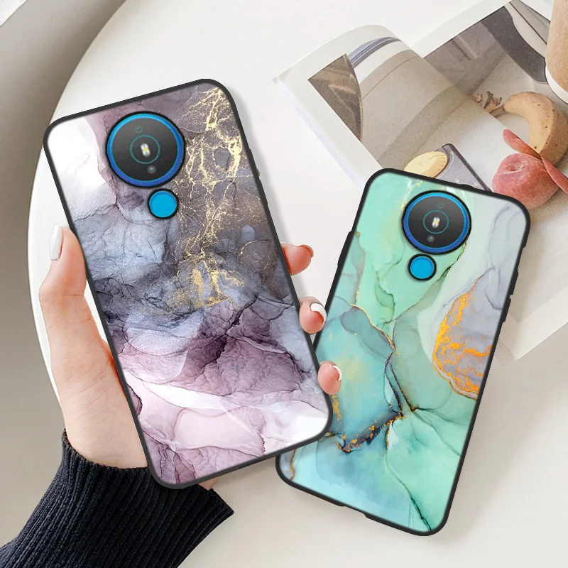 Soft Marble Phone Case For Nokia 1.4 8.3 5G Cases For Nokia 7.3 7.1 Plus 5.4 2.4 3.4 3.2 9 1.3 5.1 2.1 Silicone Protective Cover Soft Marble Phone Case For Nokia 1.4 8.3 5G Cases For Nokia 7.3 7.1 Plus 5.4 2.4 3.4 3.2 9 1.3 5.1 2.1 Silicone Protective Cover