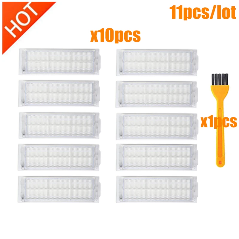 HEPA Filter Replacement for Xiaomi Mijia STYJ02YM Conga 3490 Viomi V2 PRO V-RVCLM21B Vacuum Cleaner Parts accessories | Бытовая техника