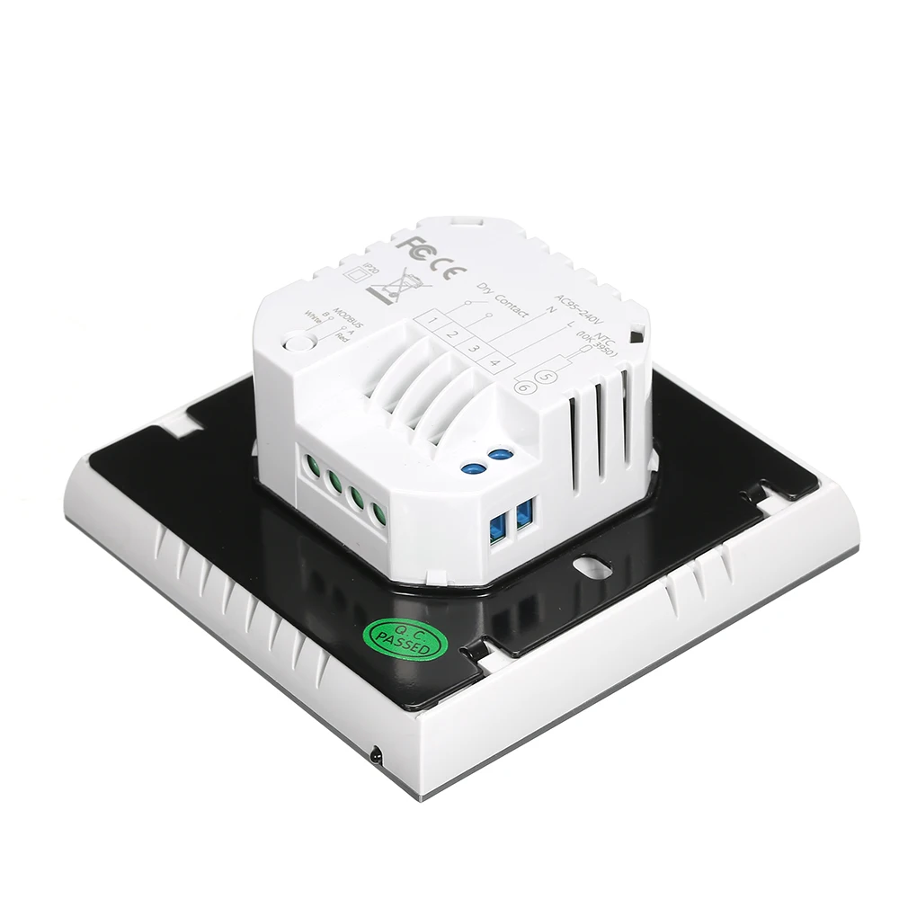 KKmoon цифровой водно-газовый котел термостат с Wi-Fi подключением Голосовое управление энергосберегающий сенсорный ЖК-дисплей
