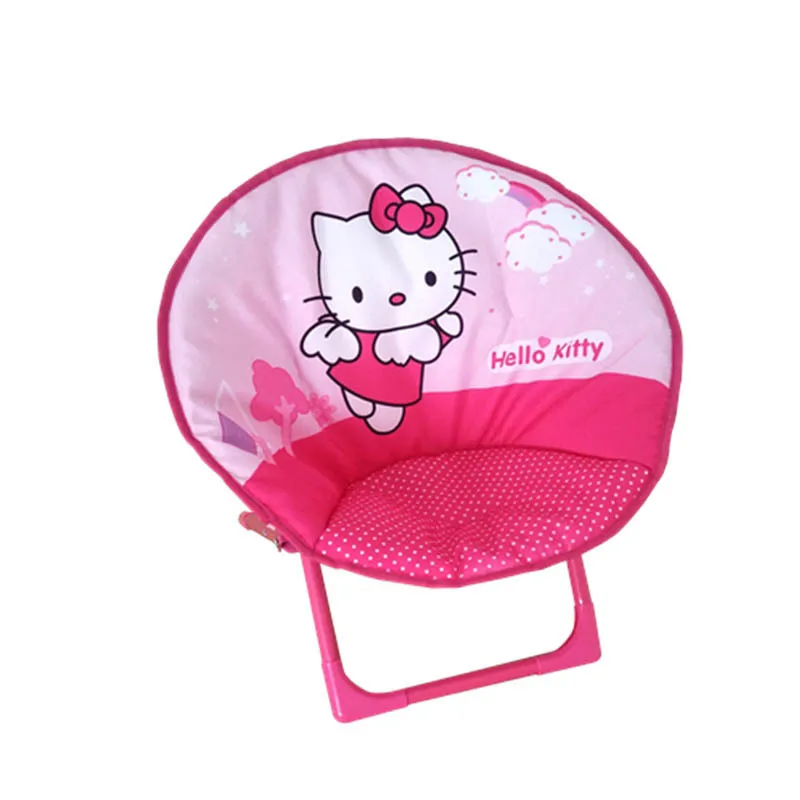  Kt Cat Back Chair Cartoon Outdoor Moon Chair Baby Creative Camping Multi - Function Folding Childre