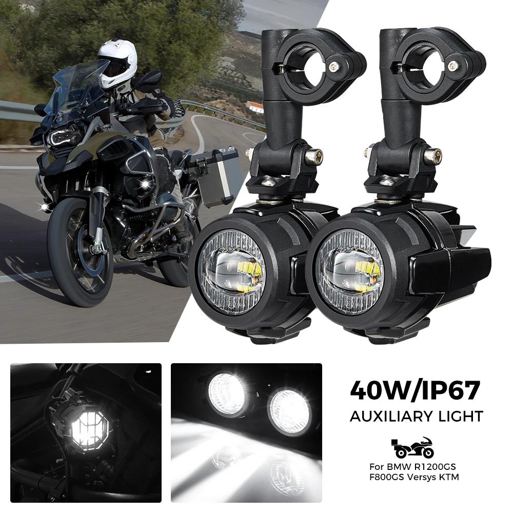 R1200GS 40 Вт мотоциклетные светодиодсветодиодный противотуманные фары