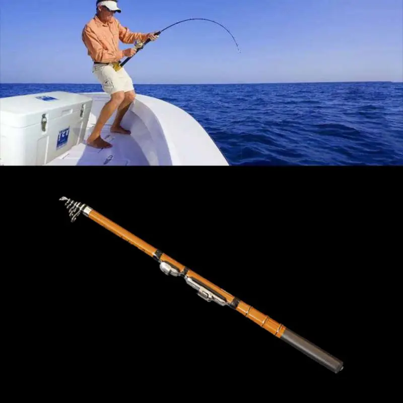 

45cm Portable Telescopic Winter Ice Fishing Rod Fishing Tackle Pole Extension Length 1.3m Outdoor Equipment Fishing Accessories