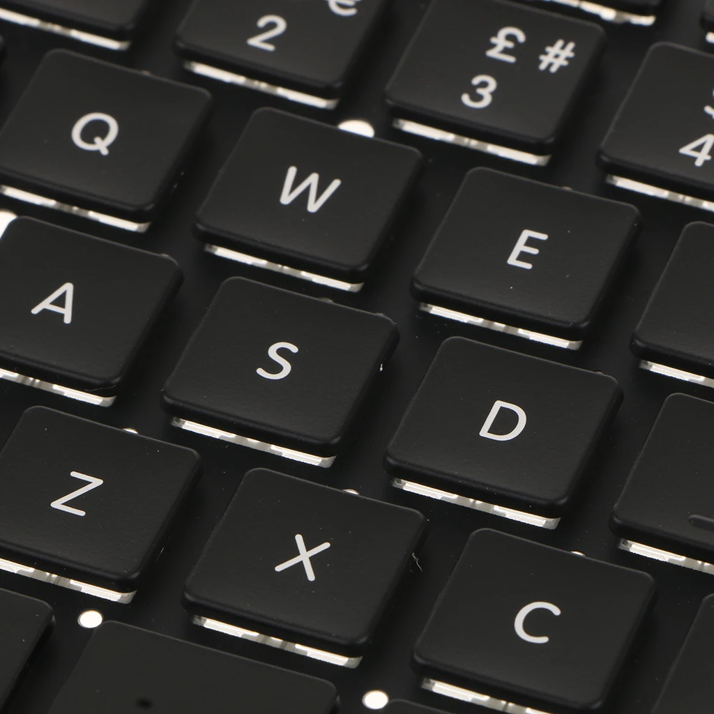 Laptop Notebook Keyboard UK Version Fits for Apple MacBook Air 13Inch A1466 A1369 - Black