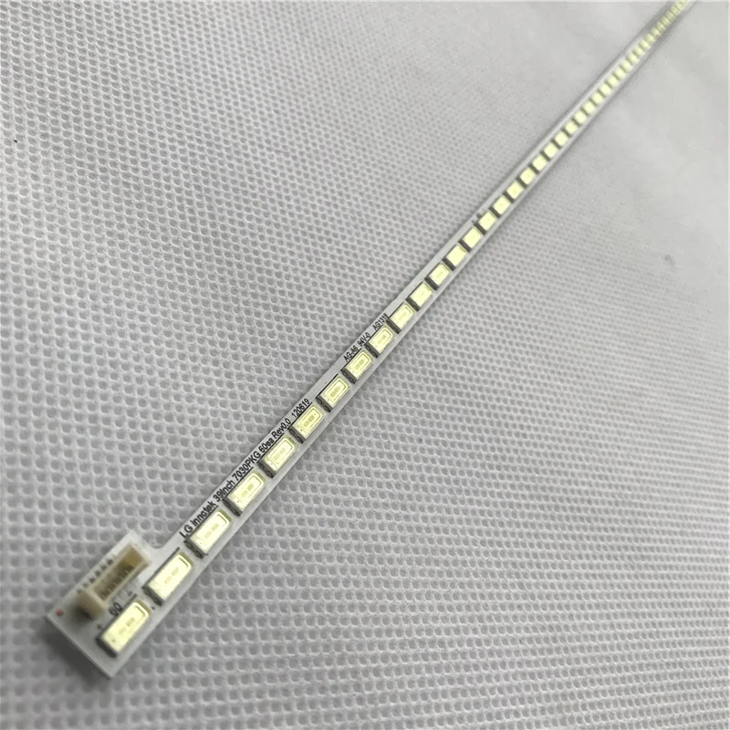 

Original 487mm LED Backlight strip 60 lamp For LG Innotek 39 inch 7030PKG 60ea Rev0.0 T390HVN01.0 73.39T03.003-0-JS1 tv parts