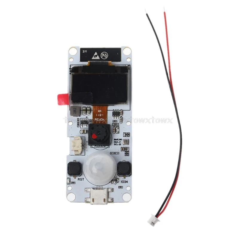 Standard TTGO t-камера ESP32 WROVER& PSRAM модуль камеры ESP32-WROVER-B OV2640 модуль камеры 0,96 OLED S11 19 Прямая поставка - Цвет: Standard