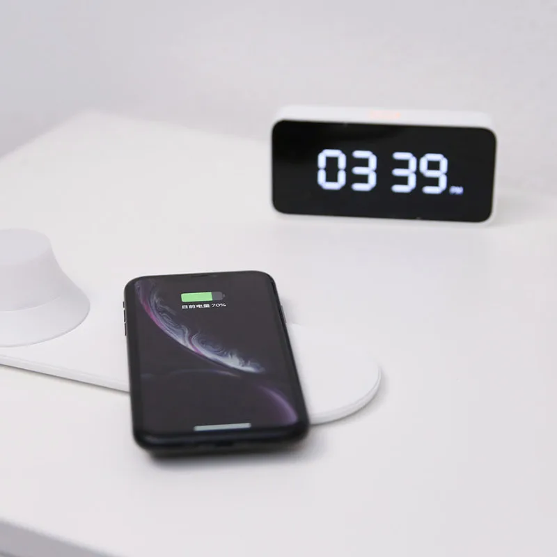 Беспроводное зарядное устройство Xiaomi Yeelight светодиодный ночник Магнитная