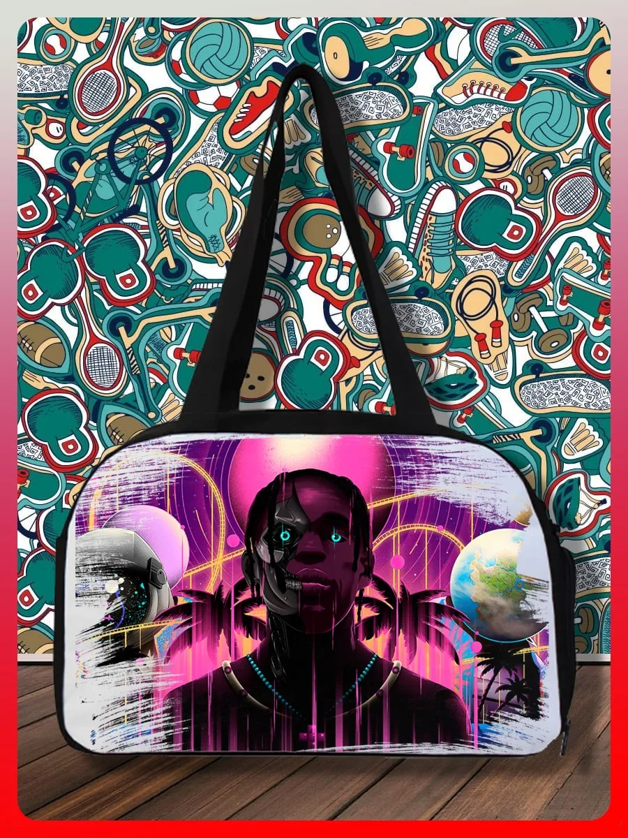 Sport bag hiking Travel print game Fortnite фортнайт Travis Scott