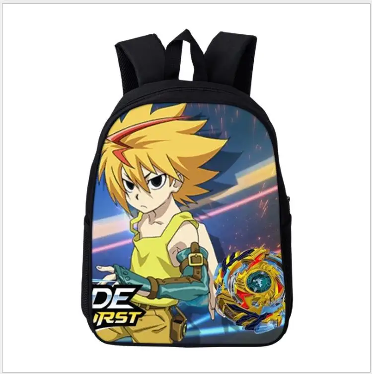 as pictures Рюкзак Beyblade Burst с рисунком из мультфильма; школьная сумка для девочек и мальчиков-подростков; школьная сумка для студентов; школьная сумка; mochila infantil для детей - Цвет: as pictures