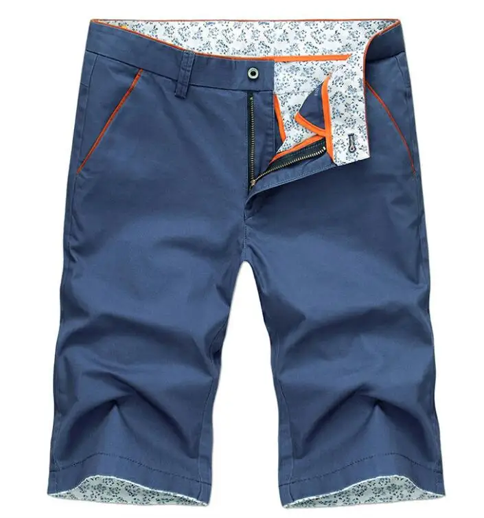 Royal blue Красивые Летние Новые мужские шорты, модные повседневные облегающие высококачественные шорты, Мужская брендовая одежда, шорты для мужчин, уличная одежда - Цвет: Royal blue