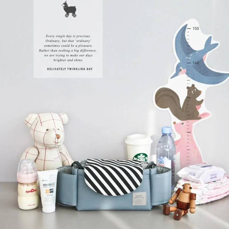 Pram Bag Baby Stroller Organizer Changing Diaper Storage Bag Baby Bottle Cup Holder For Yoya Stroller Accessories AXP012