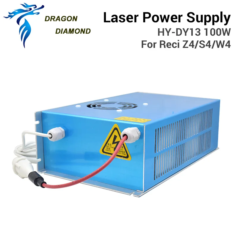 DRAGON DIAMOND DY13 100 Вт Co2 лазерный источник питания для RECI W2 лазерная трубка машина