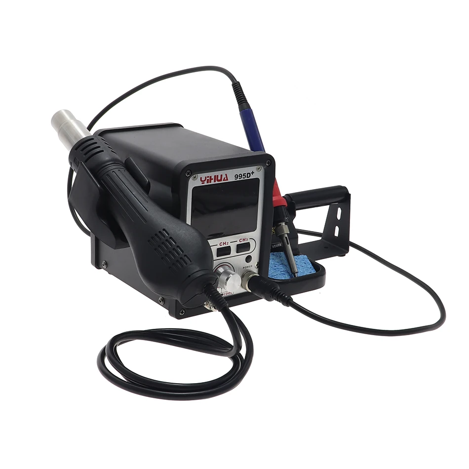 Yihua 995D 995D+ SMD паяльная станция горячего воздуха пистолет паяльник BGA паяльная станция ремонт телефона сварочная станция