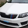 3D Car Front Grilles Trim Sport Strips Cover For Skoda Rapid Spaceback / Rapid ► Photo 1/6