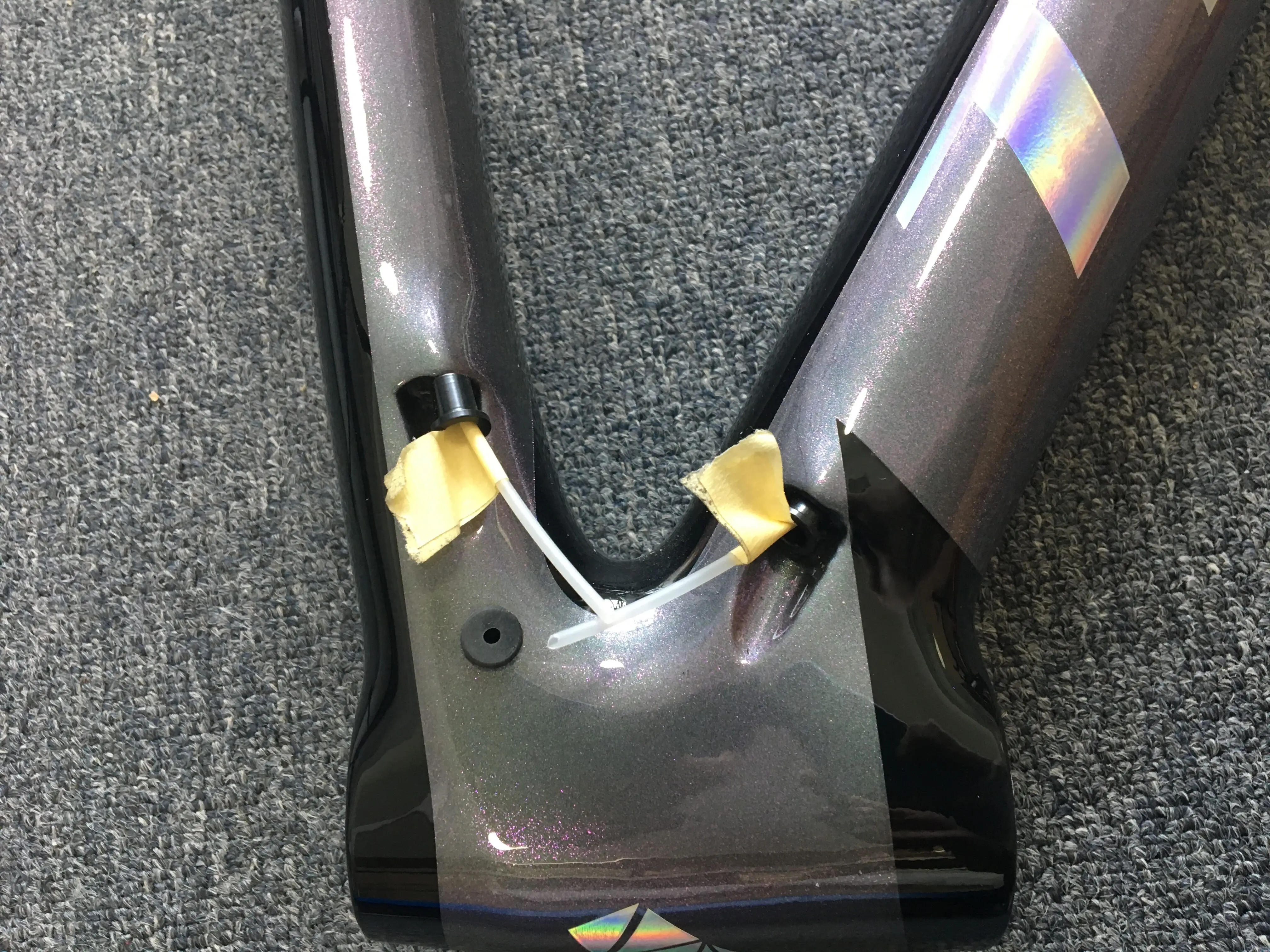 US $574.00 Trifox Customized 2019 newly carbon road frame carbon fibre racing bicycle frame glossy matte BSA BB68 for DI2 Mechanical frame