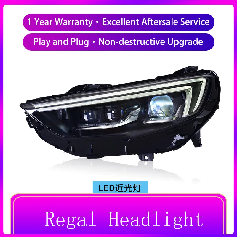 

New Arrival For Buick Regal Verano Opel Insignia LED Headlight 2017-2020 Year full LED with moving turning signal