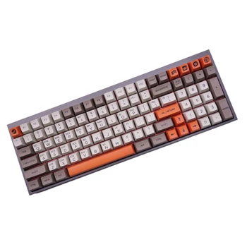 

MP Control Code ASCII Retro Beige 139 Keys SA PBT Keycap Sublimation Keycap Cherry MX Switch keycaps for Wired USB Mechan