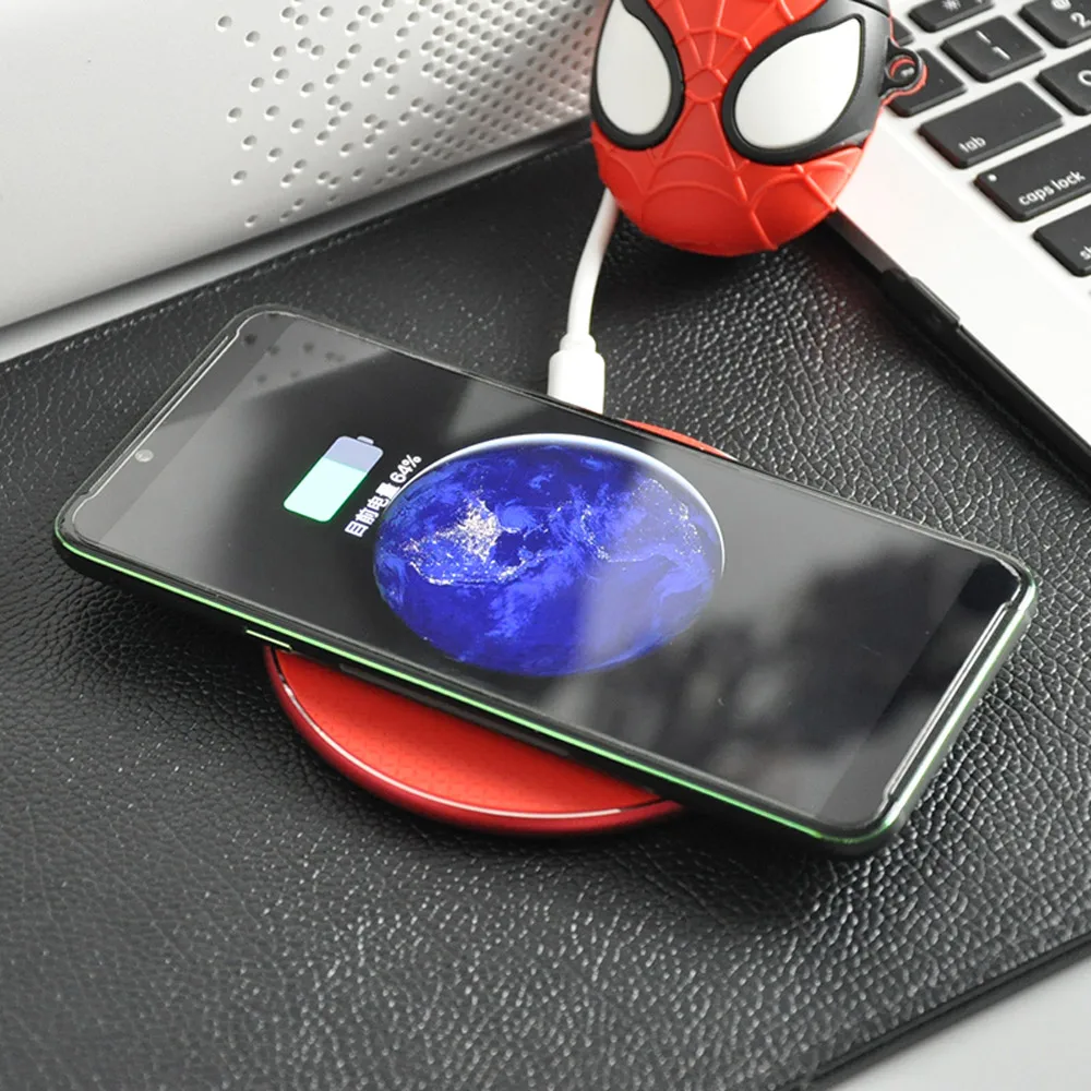 Лучшее Беспроводное зарядное устройство Qi для huawei P10 P20 Oneplus 6t 7 Pro умная Беспроводная зарядная катушка приемник для samsung Iphone 7plus
