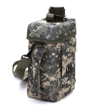 

NEW-Outdoor Large Capacity Outdoor Climbing Hiking Plastic Water Bottle 2L Travel Portable Water Bottle