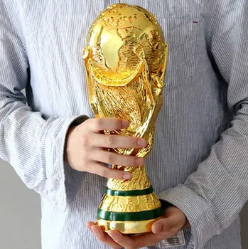 

2018 Russia World Cup，World Cup Hercules Cup trophy model, football trophy, bar, KTV, shop decoration. Fan collection, gift