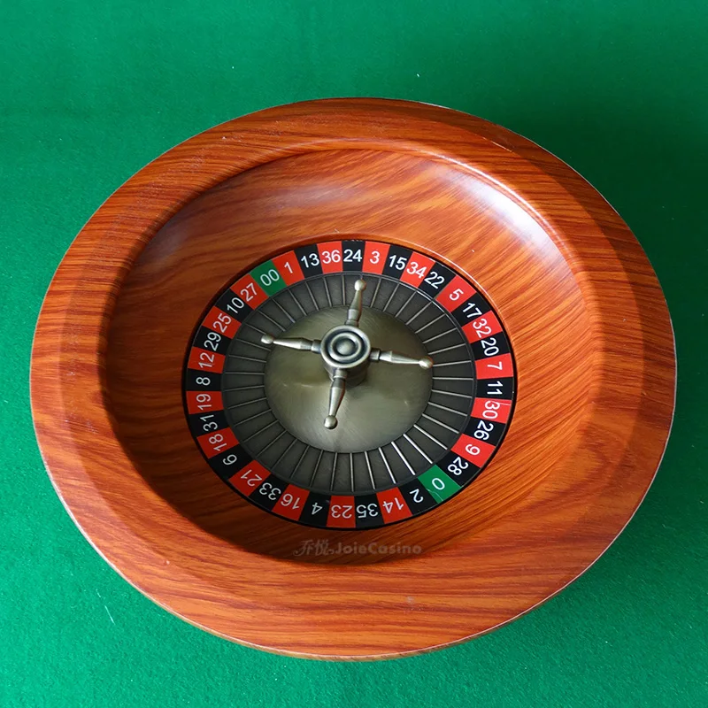  HXSTWW Rueda de ruleta de madera maciza de 12 pulgadas de alto  brillo para mesas de ruleta, rueda de ruleta de madera con diseño de doble  cero, juegos de mesa de