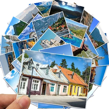 

Montenegro Republic Travel Wish Business Postcards Greeting Gift Birthday Party Invitation Postcard Set 30pcs Vintage Decoration