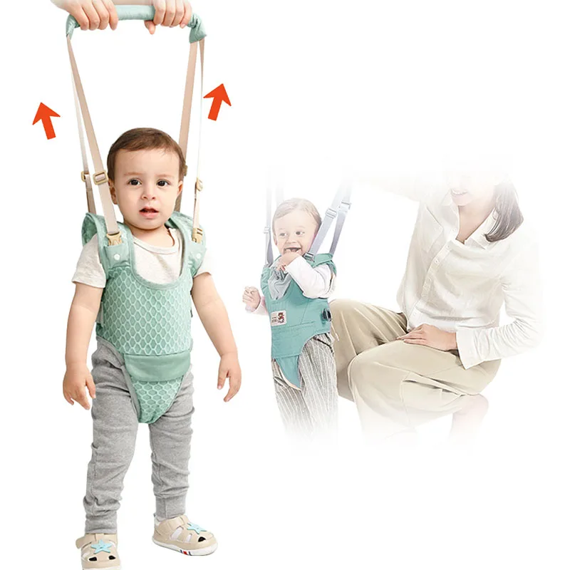 Популярные Детские чтобы учиться ходить ремень безопасности ComfortableToddler Walker стоьте вверх жгут помощник поводки для собак два Цвета для Cjild