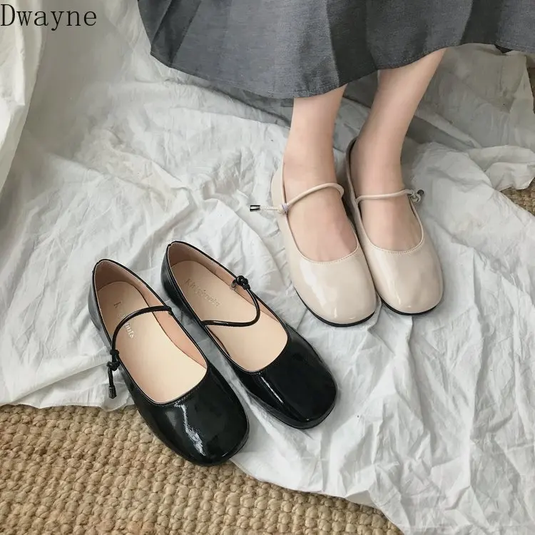 

Single shoes female 2019 spring and autumn new wild shallow mouth women's shoes