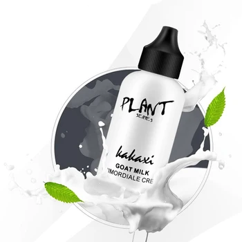 

50ml Lazy Face Foundation Cream Goat Milk Revitalizing Full Coverage Dark Circles Waterproof Pro Base Brighten Skin Tone T0893
