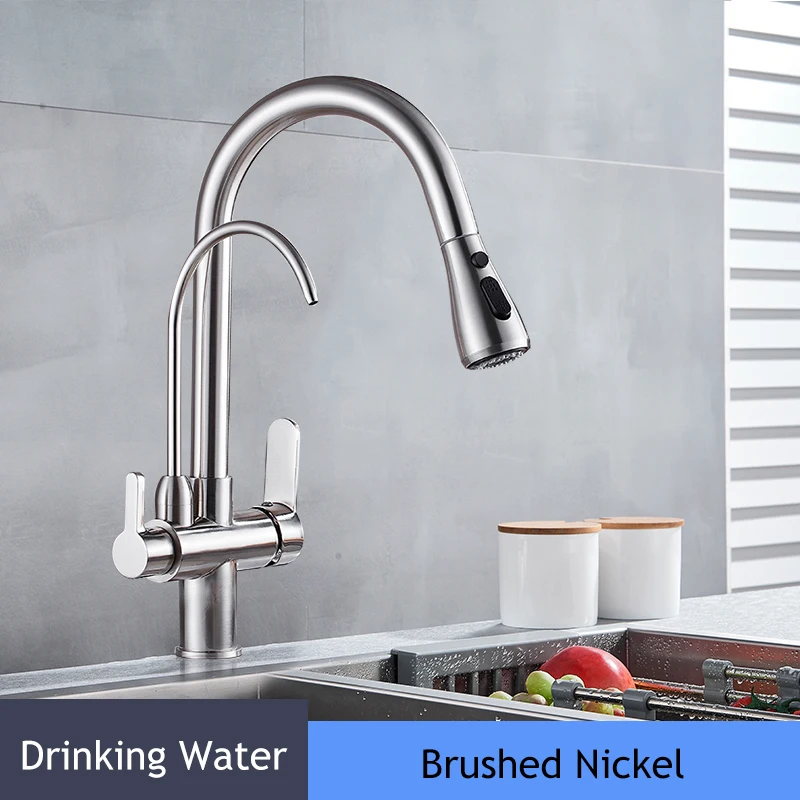 Brushed nickel