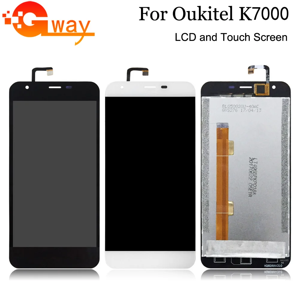 

FSTGWAY 100% Tested For Oukitel K7000 LCD Display and Touch Screen Assembly+Free Tools
