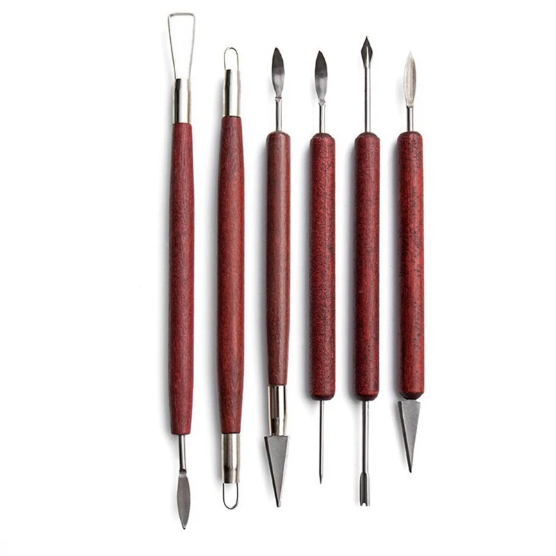 ABSF 12 Pcs Polymer Clay Tools Ceramic Pottery Tools Sculpting Kit Wax Tools for Shaping Embossing Sculpting Clay Soap Making wood pellet machine