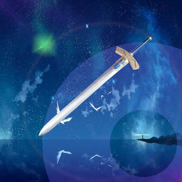 Fate Stay Night меч оружие меч альтер Катана Аниме Косплей Excalibur игровой нож Самурай Espada PU Опора игрушки для подростков