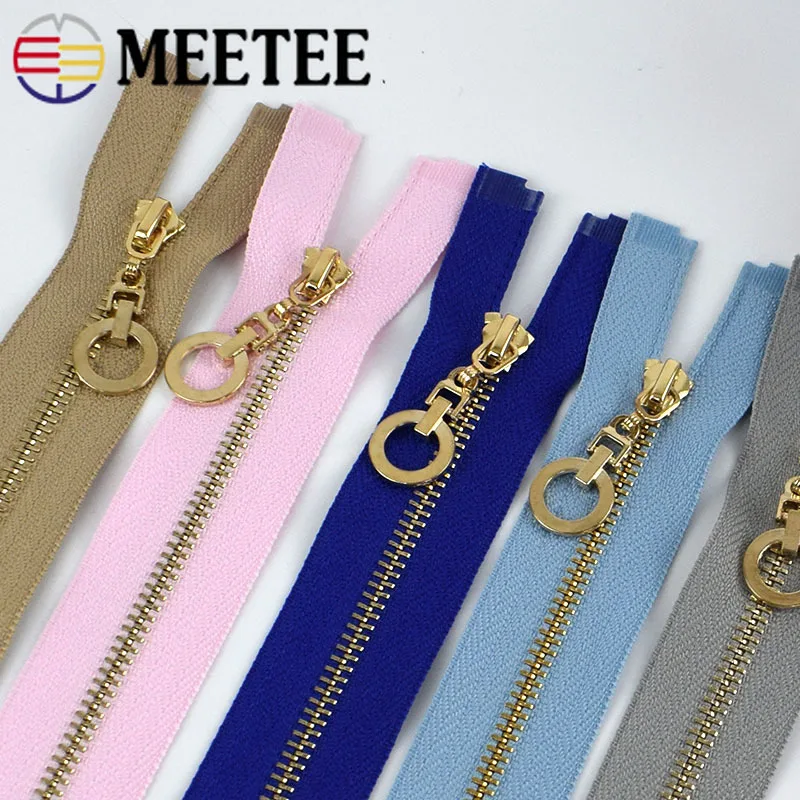 3# металлическая молния открытая молния DIY 5 шт/10 шт 40-70 см сумка пошив костюма аксессуар для рукоделия застежки-молнии для шитья куртка молния ZA034