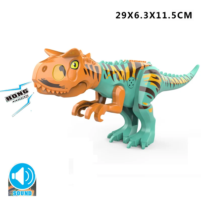 thumbnail image 1 of Brutal Raptor Building Jurassic Blocks World 2 MINI Dinosaur Figuras Ladrillos Dino Juguetes Para Niños Dinosaurios Navidad, 1 of 5