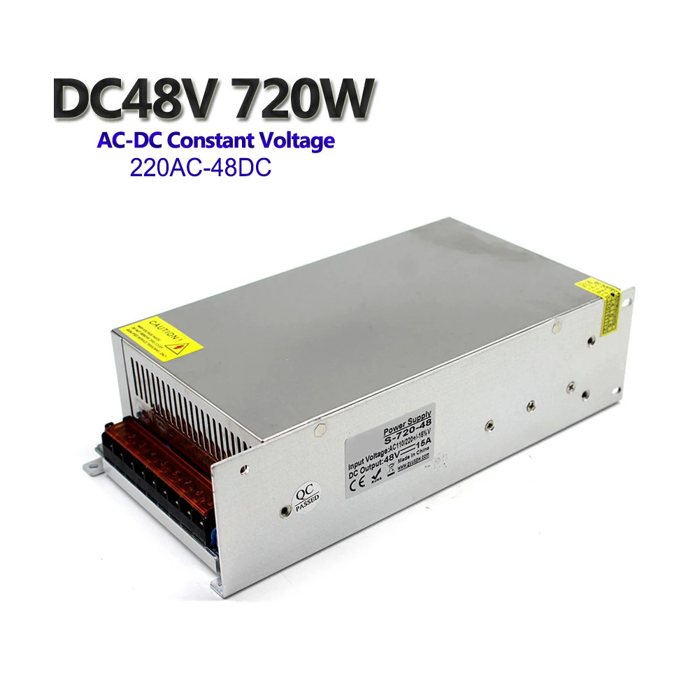 DC48V 720W 800W 1000W до 15A 16.7A 20.8A импульсный источник питания трансформатор Импульсный источник питания адаптер питания