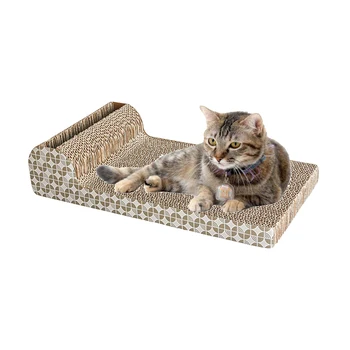 

Cat Scratcher Cardboard Pet Bed Scratcher Pad Protecting Furniture Pet Products Cardboard Pet Scratch Cat Toys Wall Board