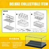 Action Figures Display Box Dustproof ShowCase Deluxe Acrylic Collectible Item Building Blocks Plastic Display Case Brick Toys 2