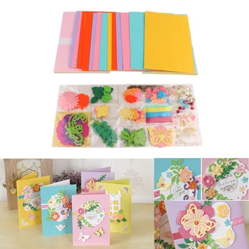 

Creative Card Making Kits DIY Card Kits for Birthday Greeting Cards Making 1 Set of Greeting Card Materials