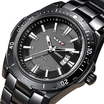 

Fashionable Stainless Steel Watch Men's Temperament Calendar Night Light Waterproof Sports Quartz Watch Small Dial No Work B116