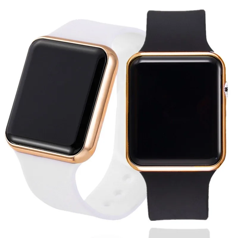 2022 Digital Lover Watches Couple Watch Sports Lover Wristwatches LED Digital Watch for Men Women Luxury Electronic Clock Pareja 
