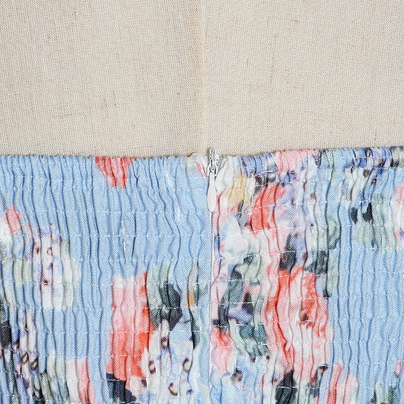 GALCAUE/лето 2019, пикантные топы, тонкая рубашка для женщин, v-образный вырез, без рукавов с открытыми плечами, блузка с принтом, топ, женская мода