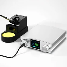 MaAnt T12R – Station de soudage intelligente avec 3 pointes, 75W, chauffage rapide pour petits et grands tampons à bord pour tampons au sol Nand dessolderin