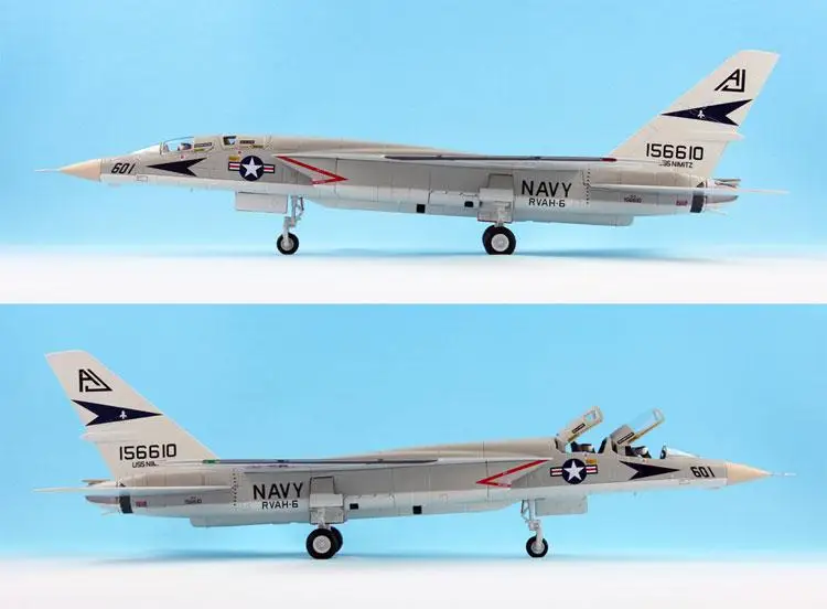 Хобби мастер RA-5C Vigilante 156610 RVAH-6 USS Nimitz 1/72 литье под давлением модель самолета