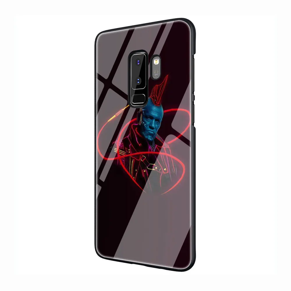 EWAU yondu закаленное Стекло Телефон чехол для Galaxy S7 edge S8 9 10 Plus, Note 8, 9, 10, A10 20 30 40 50 60 70 - Цвет: G2