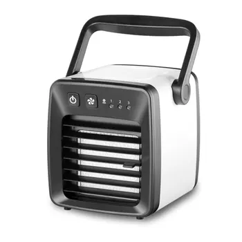 

Water Cooling Easy Install Humidification Home Professional Air Conditioner Fan Refrigeration Mini Portable USB Charging Desktop