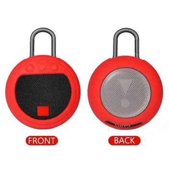 

Soft Silicone Case Protective Cover Shell Skin for J-BL Clip 3 Bluetooth Speaker N84A