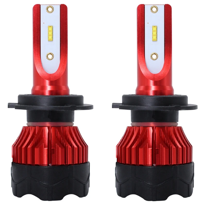 

2Pcs H4 Led Car Led Headlight Bulbs 12V 72W 8000Lm Fog Light Bulbs Auto head light lamp Lamps